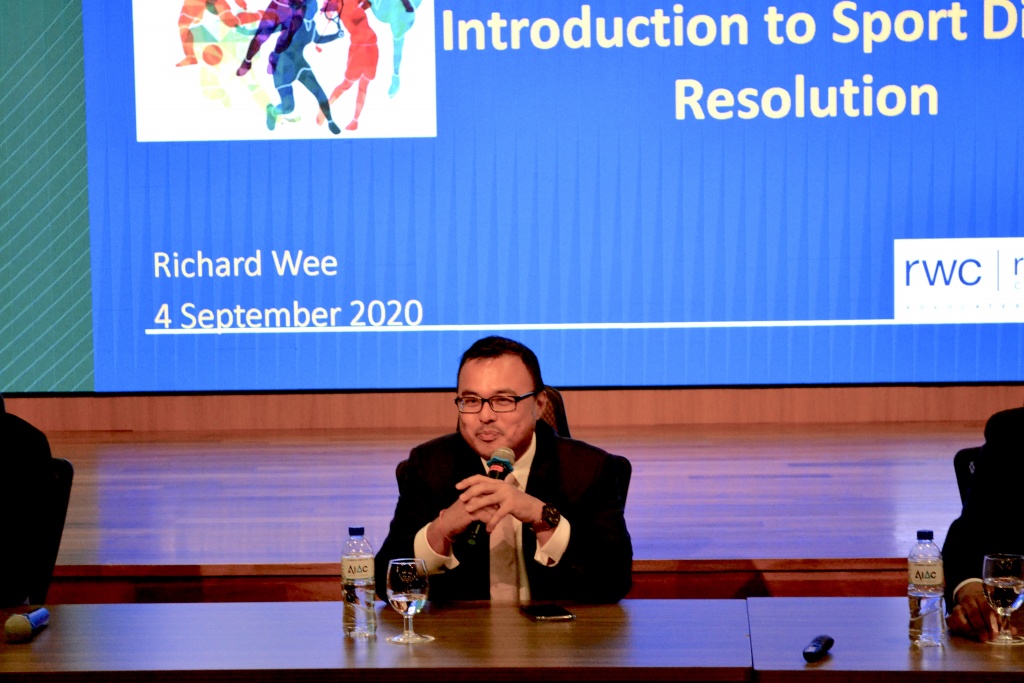 RWC WEBREPORT : AIAC Sports Law Workshop - Richard Wee Chambers